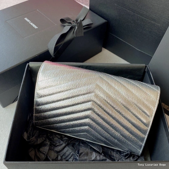 Tony Luxuries YSL CHAIN CASSANDRE MATELASSÉ WALLET 0805